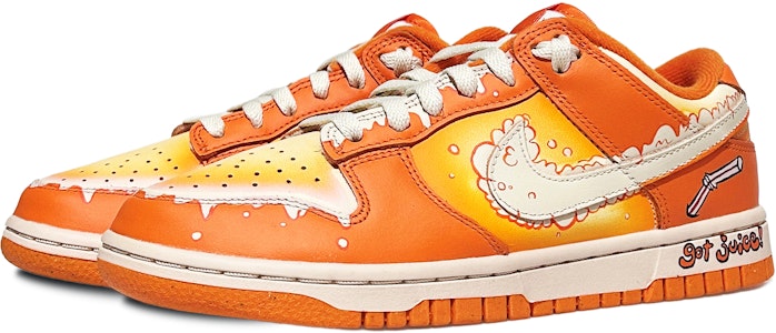 【客製波鞋】 Nike Dunk Low magma orange 橘子汽水 輕便耐磨 低筒 板鞋 女款 橙色 Lookbook 【客製波鞋】 Nike Dunk Low magma orange 橘子汽水 輕便耐磨 低筒 板鞋 女款 橙色