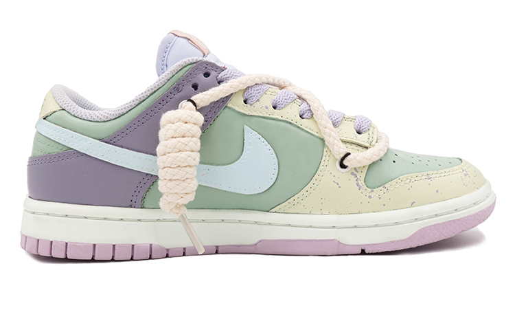 Order (W) [Sepatu Kustom] Nike Dunk Low 'Maldives Memori Kuning-Hijau-Ungu' DD1503-001(Team37-女款马尔代夫)