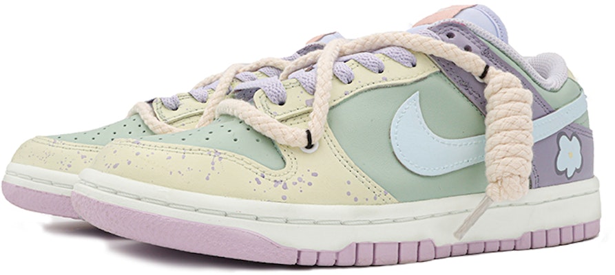 (W) 나이키 덩크 로우 '몰디브 추억' (노랑/초록/보라) DD1503-001(Team37-女款马尔代夫) Lookbook (W) 나이키 덩크 로우 '몰디브 추억' (노랑/초록/보라) DD1503-001(Team37-女款马尔代夫)