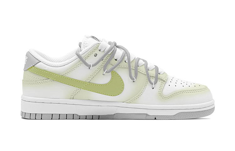 Order (W) [Kasut Custom] Nike Dunk Low 'Biskut Matcha - Kelabu Hijau' DH9765-102(TeamS-抹茶曲奇女S-BOX)