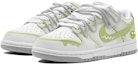 Lookbook 【訂製球鞋】Nike Dunk Low 夏季出行 輕熟搭配 "抹茶餅乾” 限量版鞋盒 低筒 休閒板鞋 GS 女款 灰綠