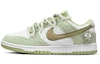 Buy 【訂製球鞋】 Nike Dunk Low 禮盒 解構 抹茶 毛絨 布貼 低幫 板鞋 女款 白綠