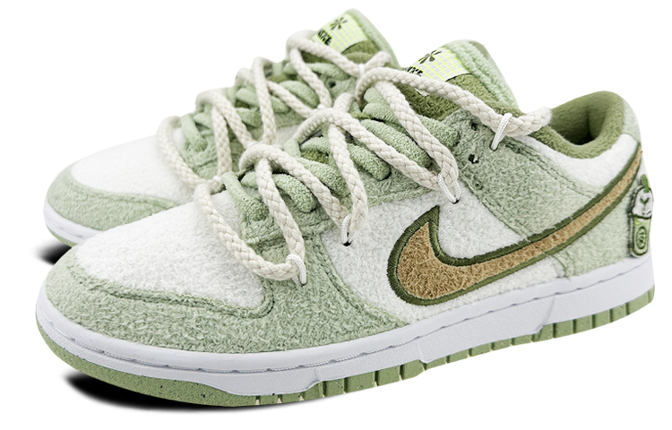 Lookbook (W) [Kasut Tersuai] Nike Dunk Low 'Matcha Deconstructed' DQ7579-300(Team叁-女款抹茶解构S-BOX)