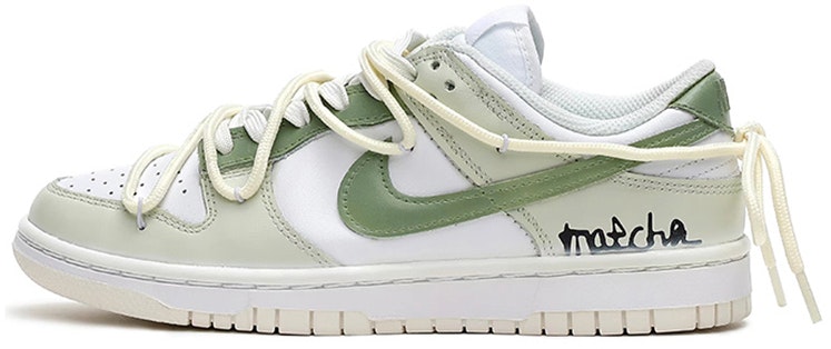 custom-shoes-women-nike-dunk-low-matcha-green