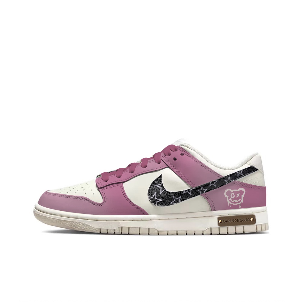 Buy (W) [Kasut Custom] Nike Dunk Low 'Ungu Metalik Beruang' DX5930-100(Team48-星光熊)