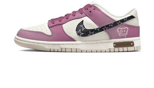 【訂製球鞋】 Nike Dunk Low "Metallic Purple" 星光熊 漸變 多巴 多巴胺 小熊 防滑耐磨 低筒 板鞋 女款 粉白色 Buy 【訂製球鞋】 Nike Dunk Low "Metallic Purple" 星光熊 漸變 多巴 多巴胺 小熊 防滑耐磨 低筒 板鞋 女款 粉白色