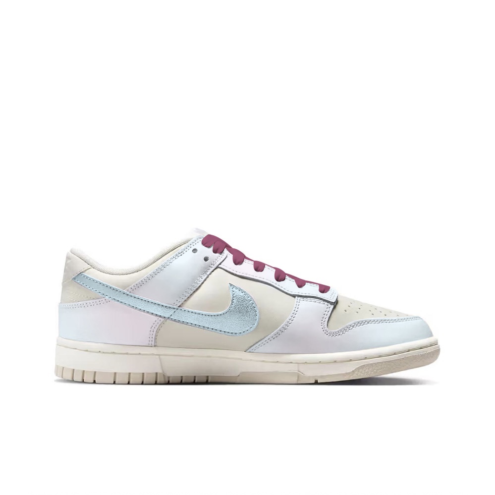 Order (W) 【カスタムシューズ】(女性向け) ナイキ ダンク ロー 'メタリックパープルネオングラデーション' DX5930-100(Team48-霓虹灯)