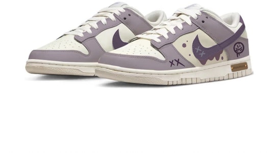 (W) 나이키 덩크 로우 "메탈릭 퍼플 스마일" (커스텀) DX5930-100(Team48-紫动力) Lookbook (W) 나이키 덩크 로우 "메탈릭 퍼플 스마일" (커스텀) DX5930-100(Team48-紫动力)