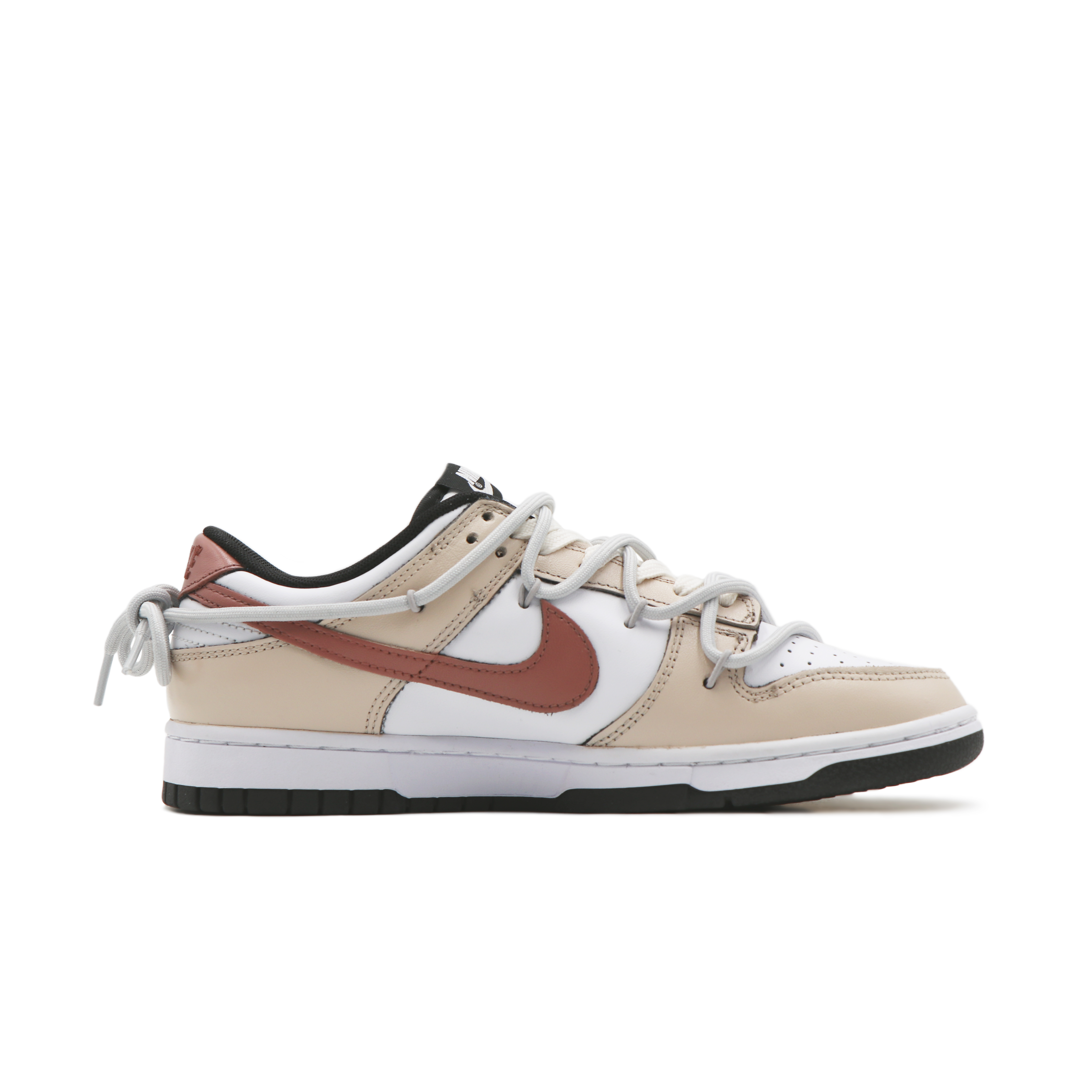 Order 【客製球鞋】 Nike Dunk Low 蒸氣木偶 隕石拿鐵 清新小眾 簡約 低筒 板鞋 女款 橡膠粉