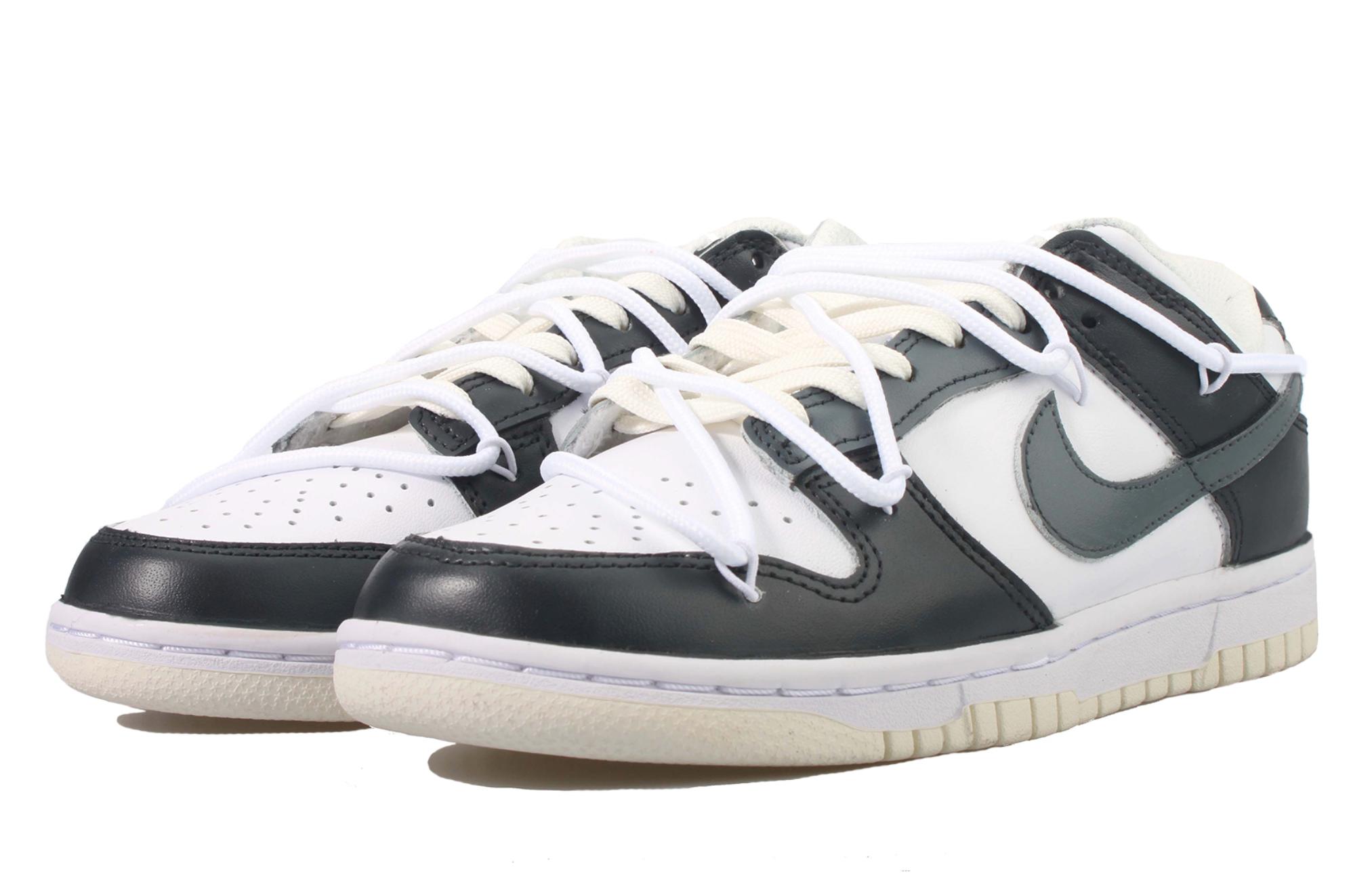 Lookbook (W) [Zapatillas Personalizadas] Nike Dunk Low 'Azul Medianoche-Blanco' DD1503-121(Team33-午夜航海-女款)