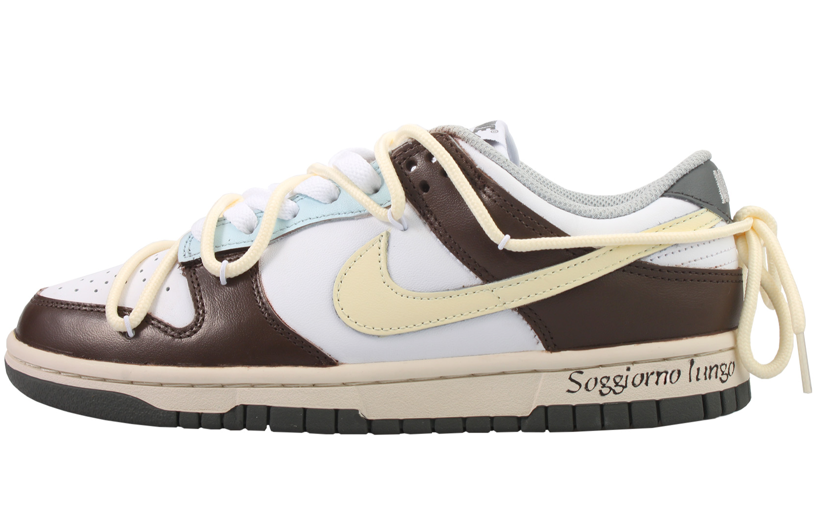 Buy (W) [定制鞋] Nike Dunk Low '牛奶巧克力' DD1503-117(Team33-牛奶巧克力女款)