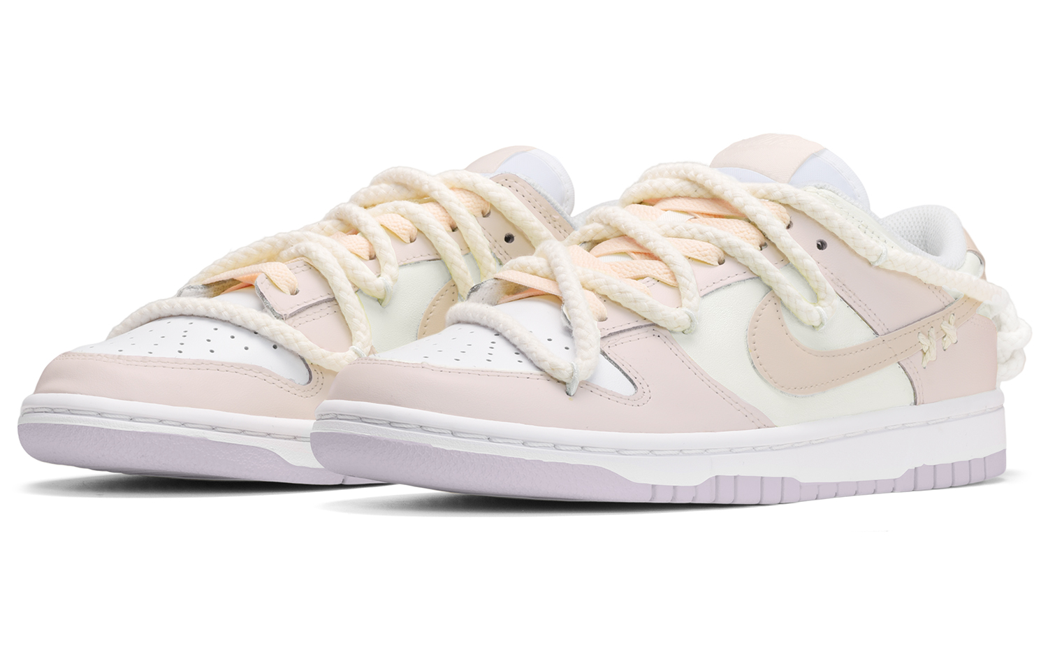 Lookbook (W) Zapatillas Nike Dunk Low 'Leche Taro Morado-Blanco-Amarillo' DD1503-001(TeamE-女款牛奶香芋紫白黄QD)