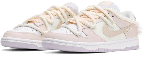 (W) 나이키 덩크 로우 '밀크 타로 퍼플' (커스텀) DD1503-001(TeamE-女款牛奶香芋紫白黄QD) Lookbook (W) 나이키 덩크 로우 '밀크 타로 퍼플' (커스텀) DD1503-001(TeamE-女款牛奶香芋紫白黄QD)