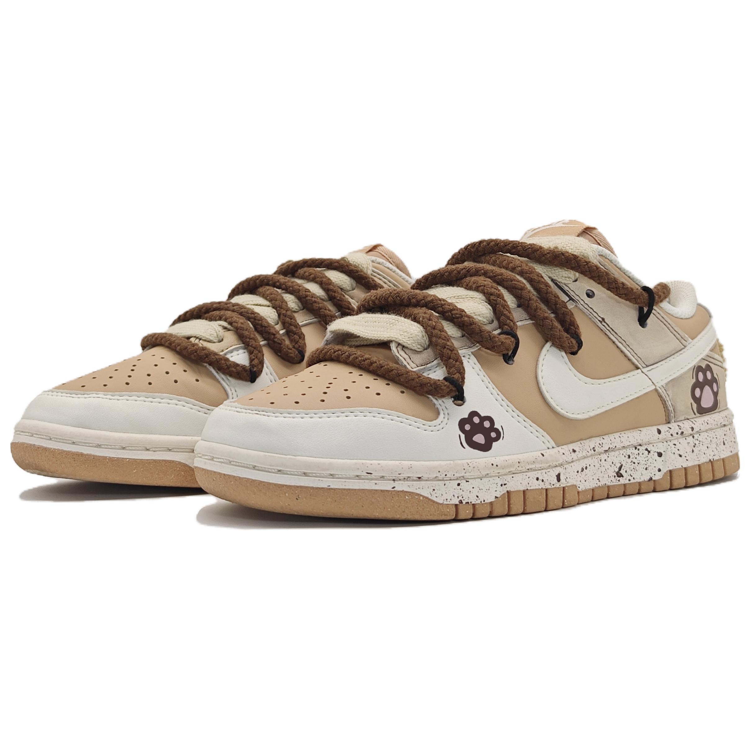 [Custom Shoes] (W) Nike Dunk Low 'Milk Tea Bear' 圖 3