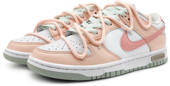 (W) ナイキ ダンク Low "ミルクティー ピンク" (Nike Dunk Low "Milk Tea Pink") DN1431-102(Team16-樱樱莓粉礼BX) Shop (W) ナイキ ダンク Low "ミルクティー ピンク" (Nike Dunk Low "Milk Tea Pink") DN1431-102(Team16-樱樱莓粉礼BX)