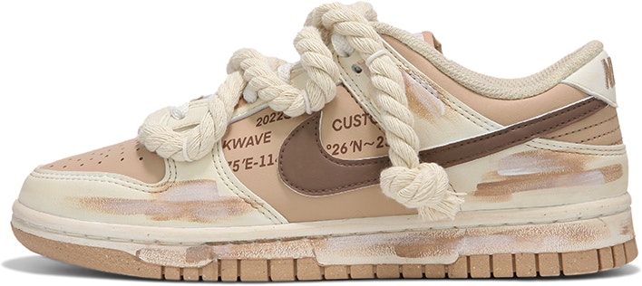 custom-shoes-women-nike-dunk-low-milk-tea-heatwave