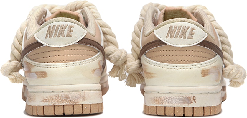 (W) 【カスタムシューズ】(女性用) ナイキ ダンク ロー 'ミルクティーヒートウェーブ' DD1873-200(Team24-女款浸染做旧奶茶色) Shop (W) 【カスタムシューズ】(女性用) ナイキ ダンク ロー 'ミルクティーヒートウェーブ' DD1873-200(Team24-女款浸染做旧奶茶色)