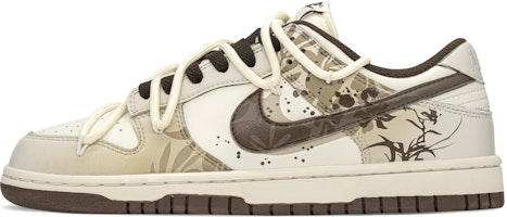 (W) 나이키 덩크 로우 '밀러드 브라운' (커스텀) DD1503-124(TeamA-水墨兰花) Order (W) 나이키 덩크 로우 '밀러드 브라운' (커스텀) DD1503-124(TeamA-水墨兰花)