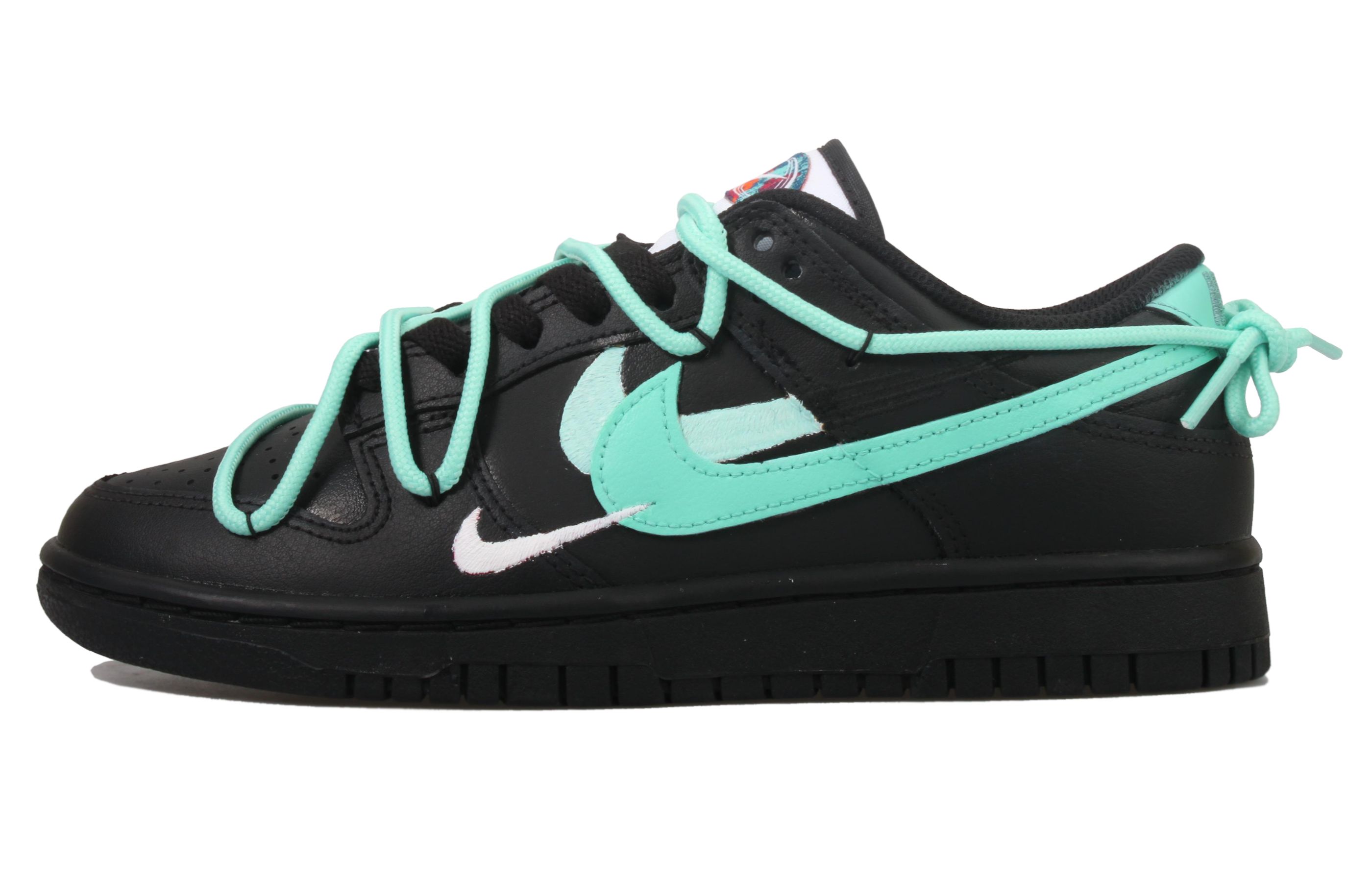 Buy (W) [Zapatos Personalizados] Nike Dunk Low 'Samurai Negro Menta' FD4623-131(Team33-薄荷黑武士-女款）