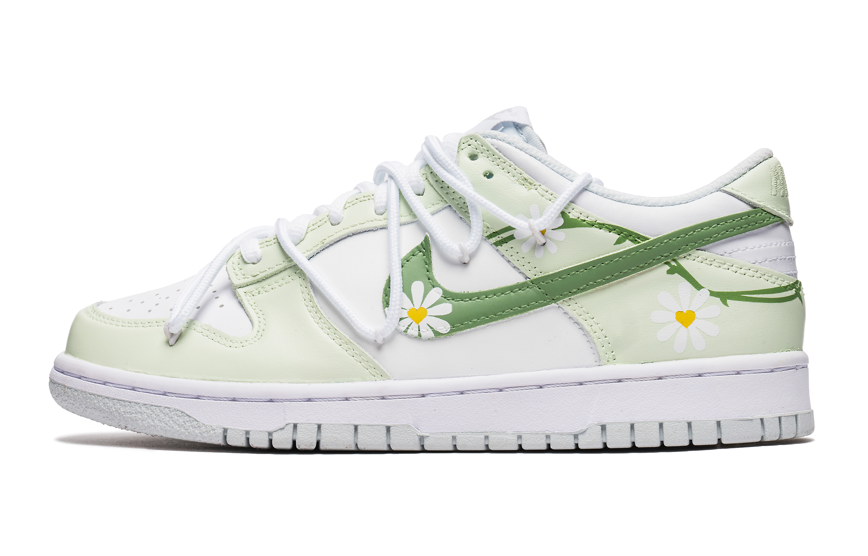 Order (W) [Kasut Custom] Nike Dunk Low 'Mint Daisy' DH9765-102(Team22-女款小雏菊薄荷绿)
