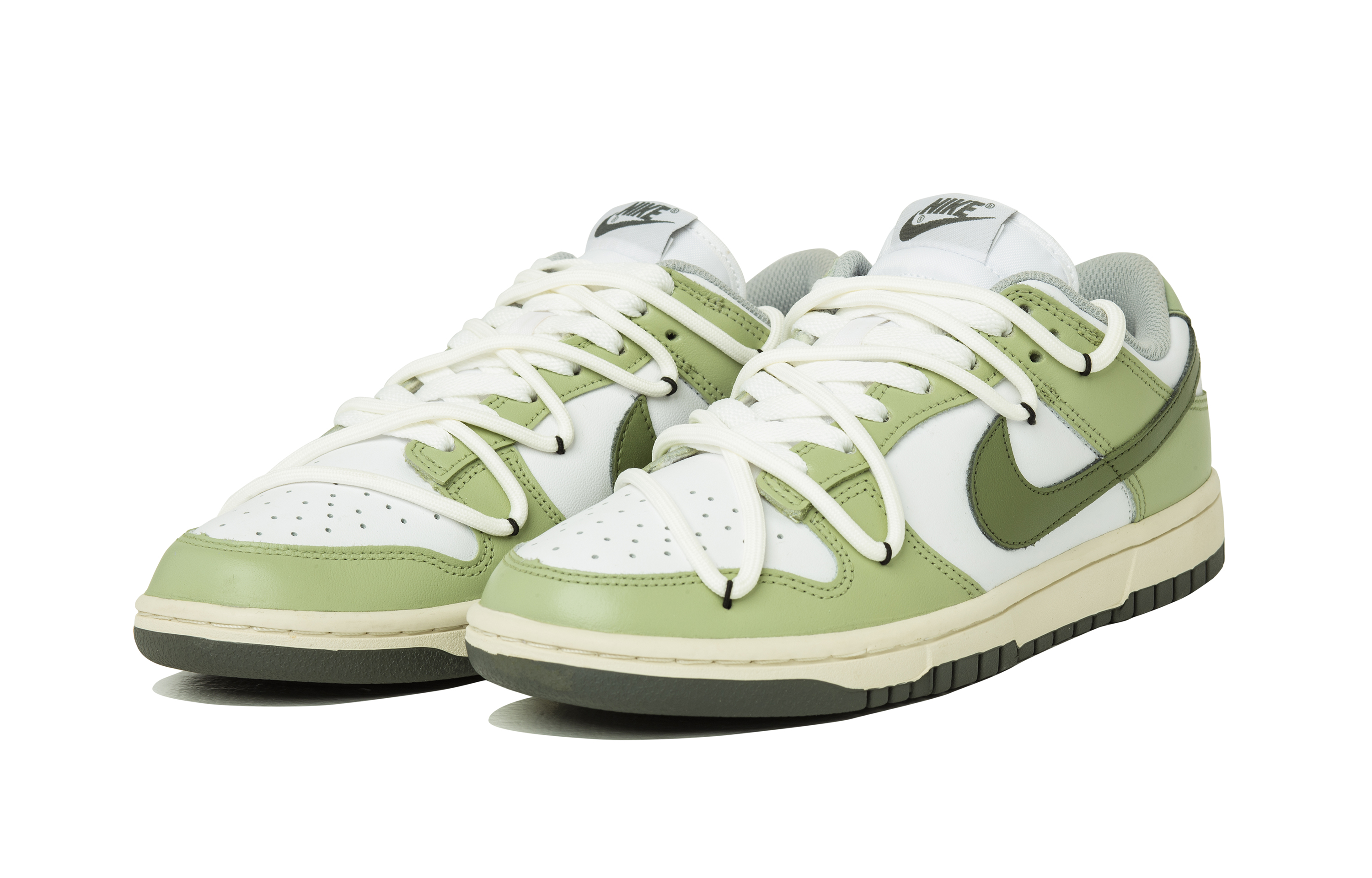 Lookbook (W) [Zapatillas Personalizadas] Nike Dunk Low 'Verde Menta' DD1503-117(Team拾肆-薄荷奶绿)