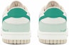 Shop 【訂製球鞋】Nike Dunk Low 薄荷餅乾 清新簡約高街 防滑輕便 低筒 滑板鞋 女款 白綠
