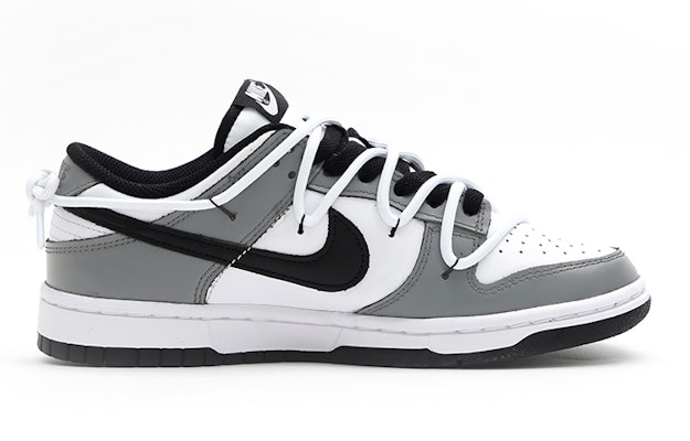 【定制球鞋】Nike Dunk Low 雾色渡鸦 無性別 簡約 百搭 低幫 板鞋 女款 黑白灰 Order 【定制球鞋】Nike Dunk Low 雾色渡鸦 無性別 簡約 百搭 低幫 板鞋 女款 黑白灰