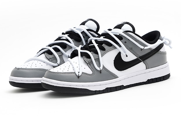 【定制球鞋】Nike Dunk Low 雾色渡鸦 無性別 簡約 百搭 低幫 板鞋 女款 黑白灰 Lookbook 【定制球鞋】Nike Dunk Low 雾色渡鸦 無性別 簡約 百搭 低幫 板鞋 女款 黑白灰