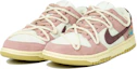 Lookbook 【訂製球鞋】Nike Dunk Low 粉霧櫻花 解構 簡約 復古 小眾 低筒 滑板鞋 女款 米白粉