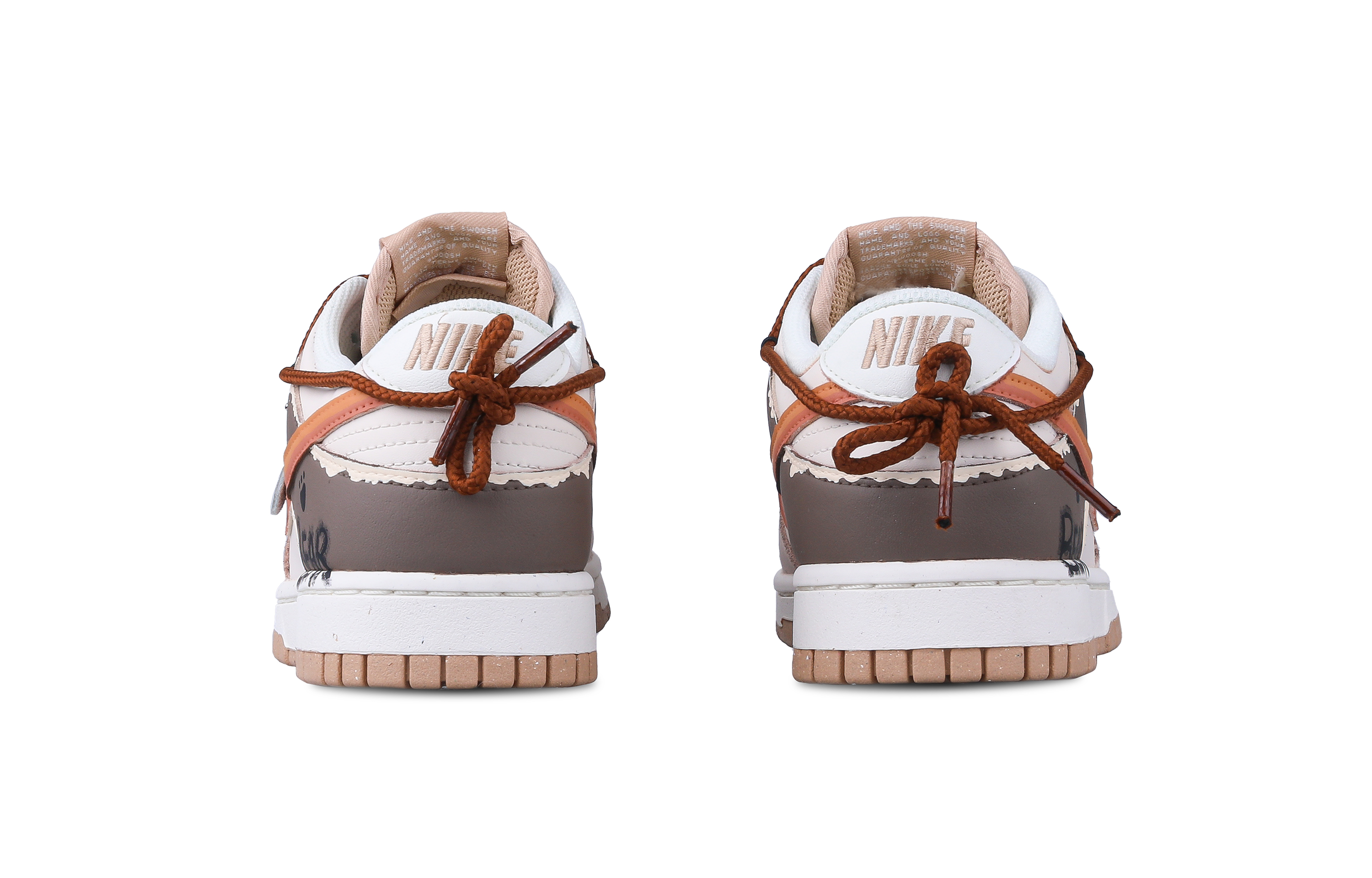 Purchase (W) [カスタムシューズ] (女性用) ナイキ ダンク ロー 『モカベア グラフィティ』 DD1873-200(Team51-摩卡熊仔)