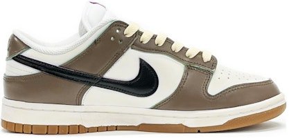 【客製化球鞋】Nike Dunk Low 奶咖黑巧 美式復古 清新乾淨 高級小眾 低筒 板鞋 女款 摩卡棕 Order 【客製化球鞋】Nike Dunk Low 奶咖黑巧 美式復古 清新乾淨 高級小眾 低筒 板鞋 女款 摩卡棕