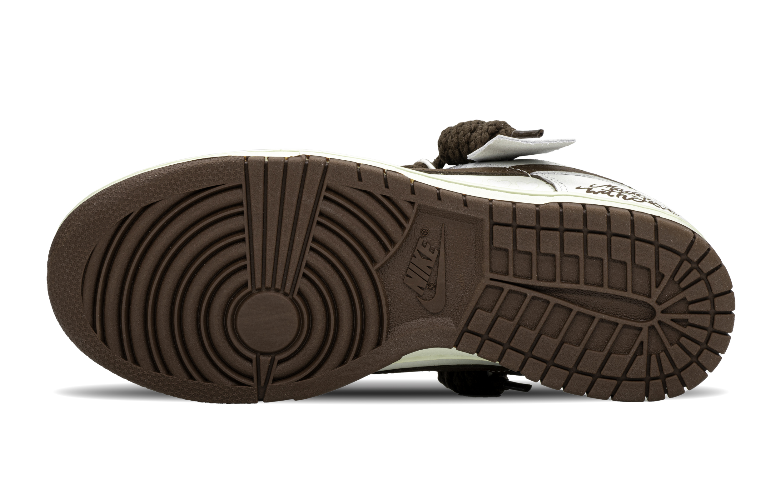 Details for (W) 나이키 덩크 로우 '모카 아이스 스피릿' (커스텀) DD1503-124(TeamA-冰雪仙灵)