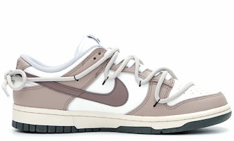 【定制球鞋】Nike Dunk Low 可可拿鐵 簡約低調 小眾 無性別風 休閒 低幫 板鞋 女款 摩卡棕 Order 【定制球鞋】Nike Dunk Low 可可拿鐵 簡約低調 小眾 無性別風 休閒 低幫 板鞋 女款 摩卡棕