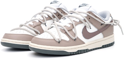 【定制球鞋】Nike Dunk Low 可可拿鐵 簡約低調 小眾 無性別風 休閒 低幫 板鞋 女款 摩卡棕 Lookbook 【定制球鞋】Nike Dunk Low 可可拿鐵 簡約低調 小眾 無性別風 休閒 低幫 板鞋 女款 摩卡棕
