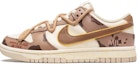 Buy 【客製球鞋】 Nike Dunk Low 美拉德 可可牛奶 潮流休閒 解構鞋帶 低筒 板鞋 女款 米棕