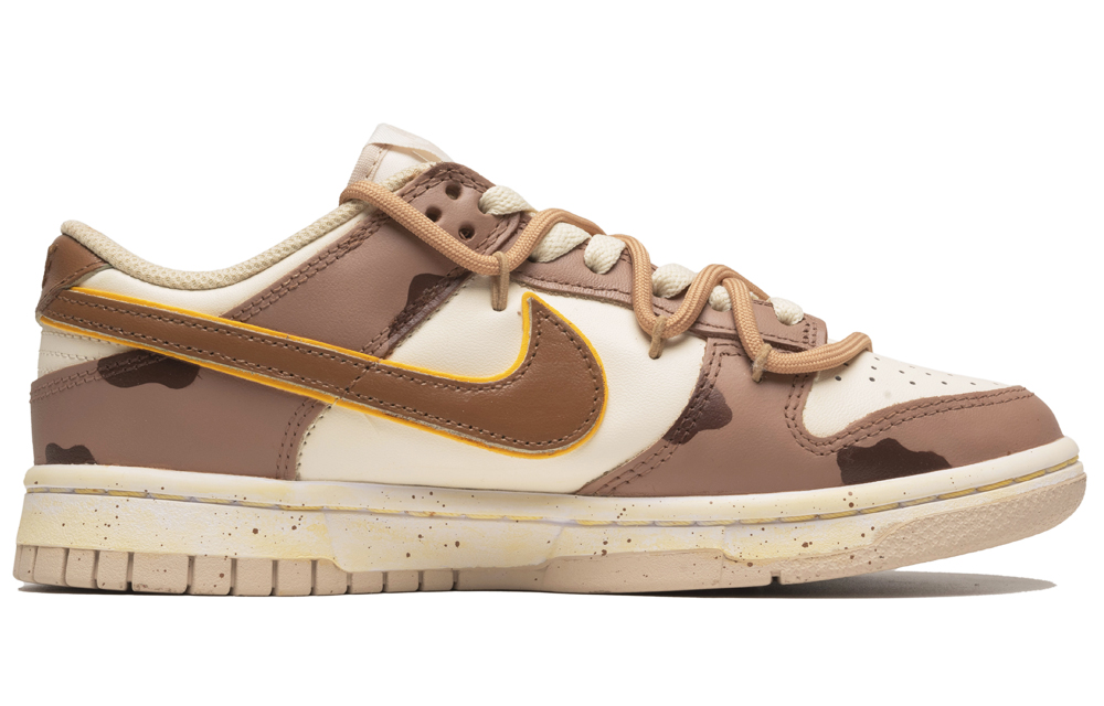 Order 【客製球鞋】 Nike Dunk Low 美拉德 可可牛奶 潮流休閒 解構鞋帶 低筒 板鞋 女款 米棕