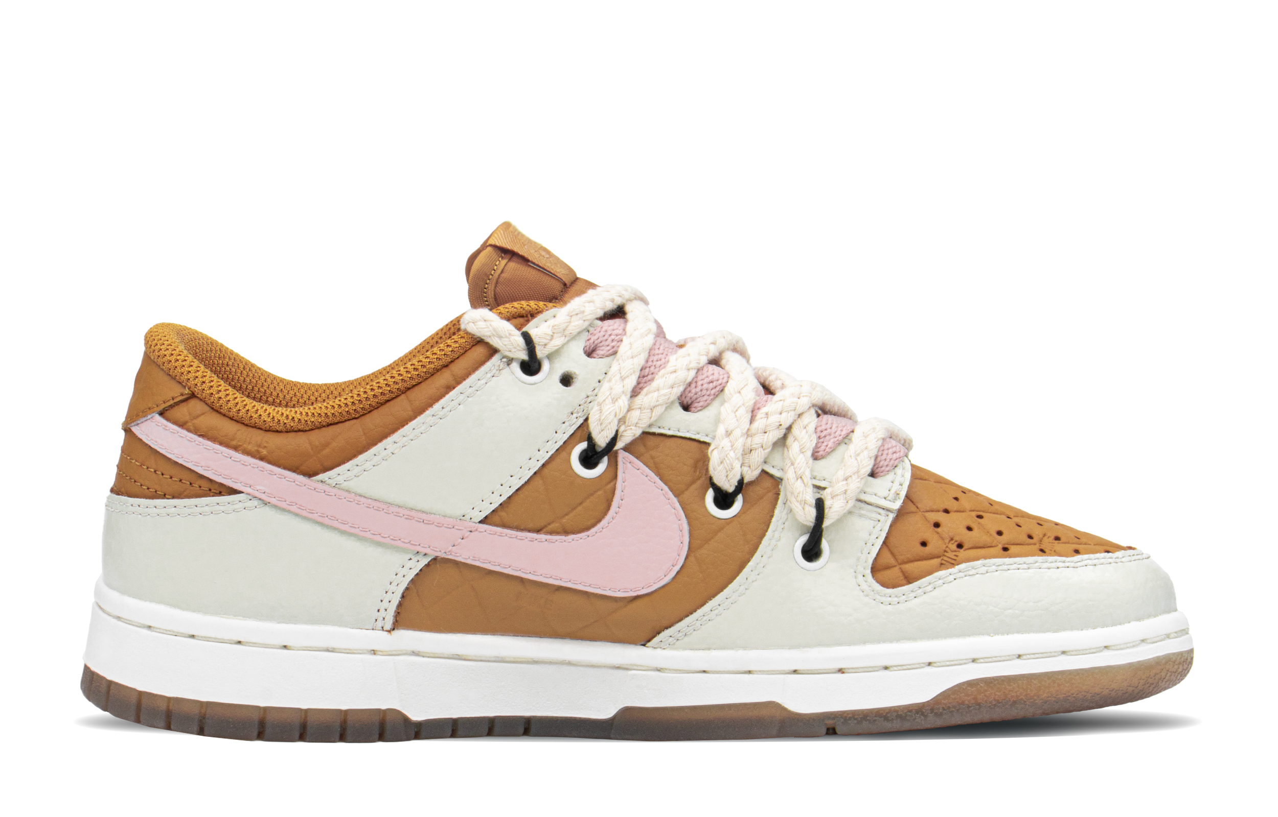 Order [Custom Shoes] (Women) Nike Dunk Low 'Mocha Pink'