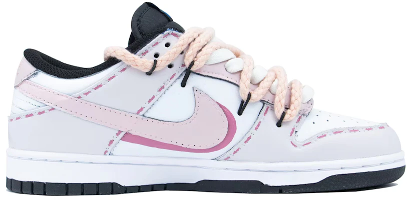 【客製球鞋】Nike Dunk 莫內客製 遣別詩 潮流 復古 解構 百搭 輕便透氣增高 低筒 板鞋 女款 淡粉 Lookbook 【客製球鞋】Nike Dunk 莫內客製 遣別詩 潮流 復古 解構 百搭 輕便透氣增高 低筒 板鞋 女款 淡粉