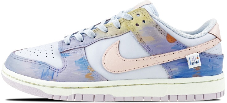 custom-shoes-women-nike-dunk-low-monet-impression-sunrise