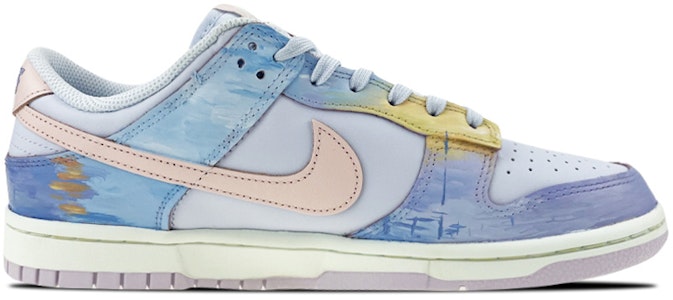 (W) 【カスタムシューズ】女性用 ナイキ ダンクロー「モネ 印象・日の出」 DD1503-001(Team叁-女款日出S-BOX) Order (W) 【カスタムシューズ】女性用 ナイキ ダンクロー「モネ 印象・日の出」 DD1503-001(Team叁-女款日出S-BOX)