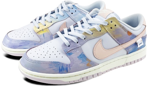 (W) 【カスタムシューズ】女性用 ナイキ ダンクロー「モネ 印象・日の出」 DD1503-001(Team叁-女款日出S-BOX) Lookbook (W) 【カスタムシューズ】女性用 ナイキ ダンクロー「モネ 印象・日の出」 DD1503-001(Team叁-女款日出S-BOX)