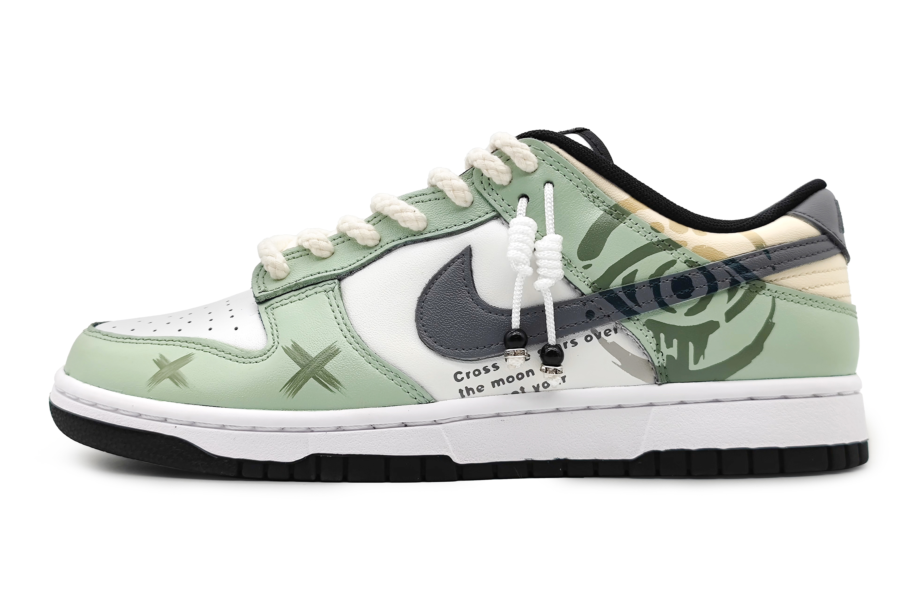 Buy (W) [Zapatillas Personalizadas] Nike Dunk Low 'Verde Morandi' CW1590-100(Team16-女款誓言之眼绿)