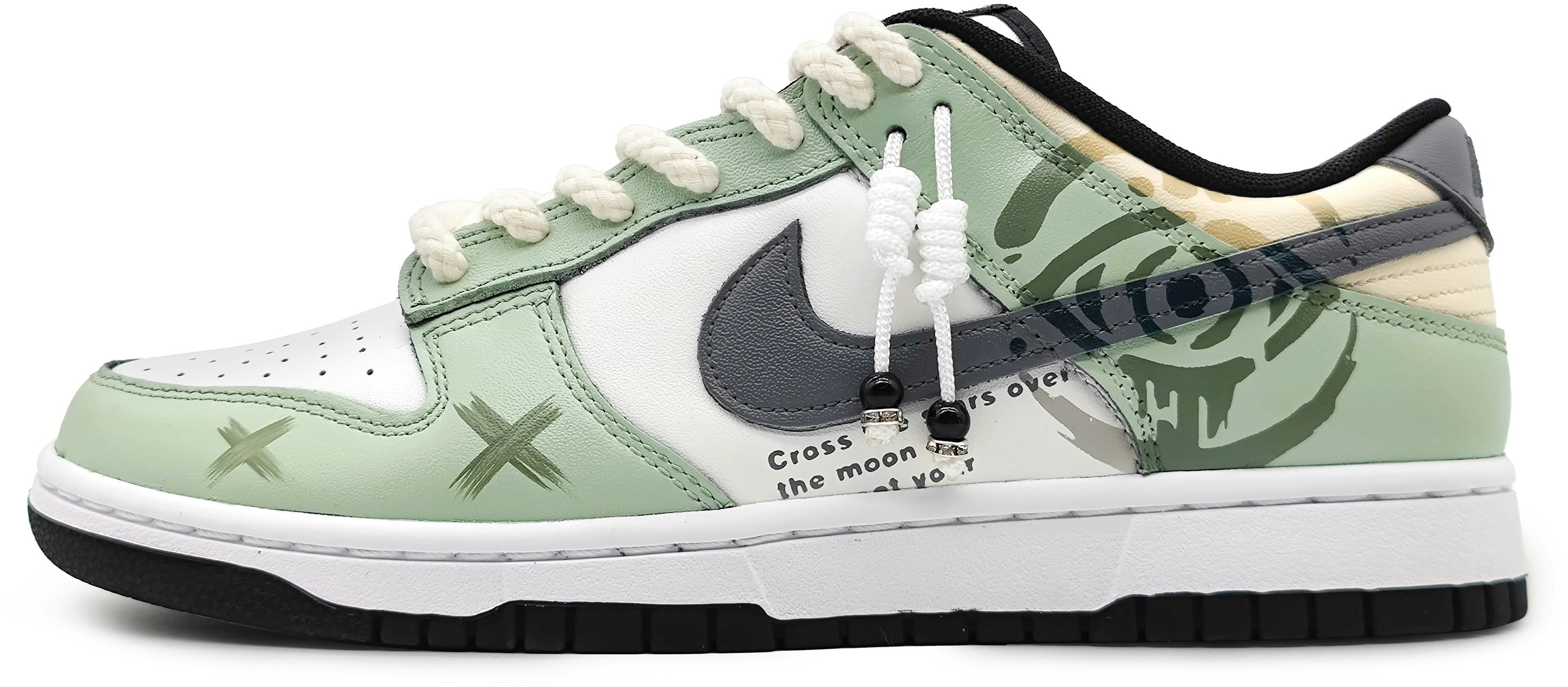 custom-shoes-women-nike-dunk-low-morandi-green