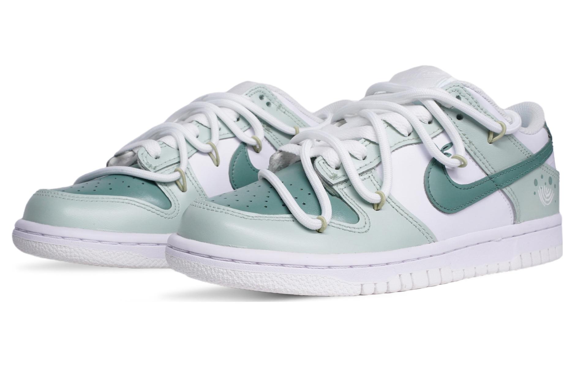 Lookbook (W) [Sepatu Custom] Nike Dunk Low 'Morandi Matcha' DH9765-100(Team71-抹茶奶泡)