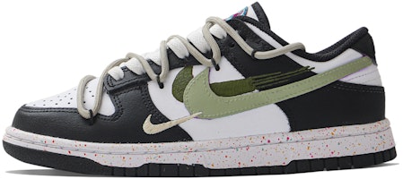 (W) Zapatillas Nike Dunk Low 'Swoosh Multicolor - Verde Vitalidad' FD4623-131(Team34-活力三勾豆沙绿) Buy (W) Zapatillas Nike Dunk Low 'Swoosh Multicolor - Verde Vitalidad' FD4623-131(Team34-活力三勾豆沙绿)