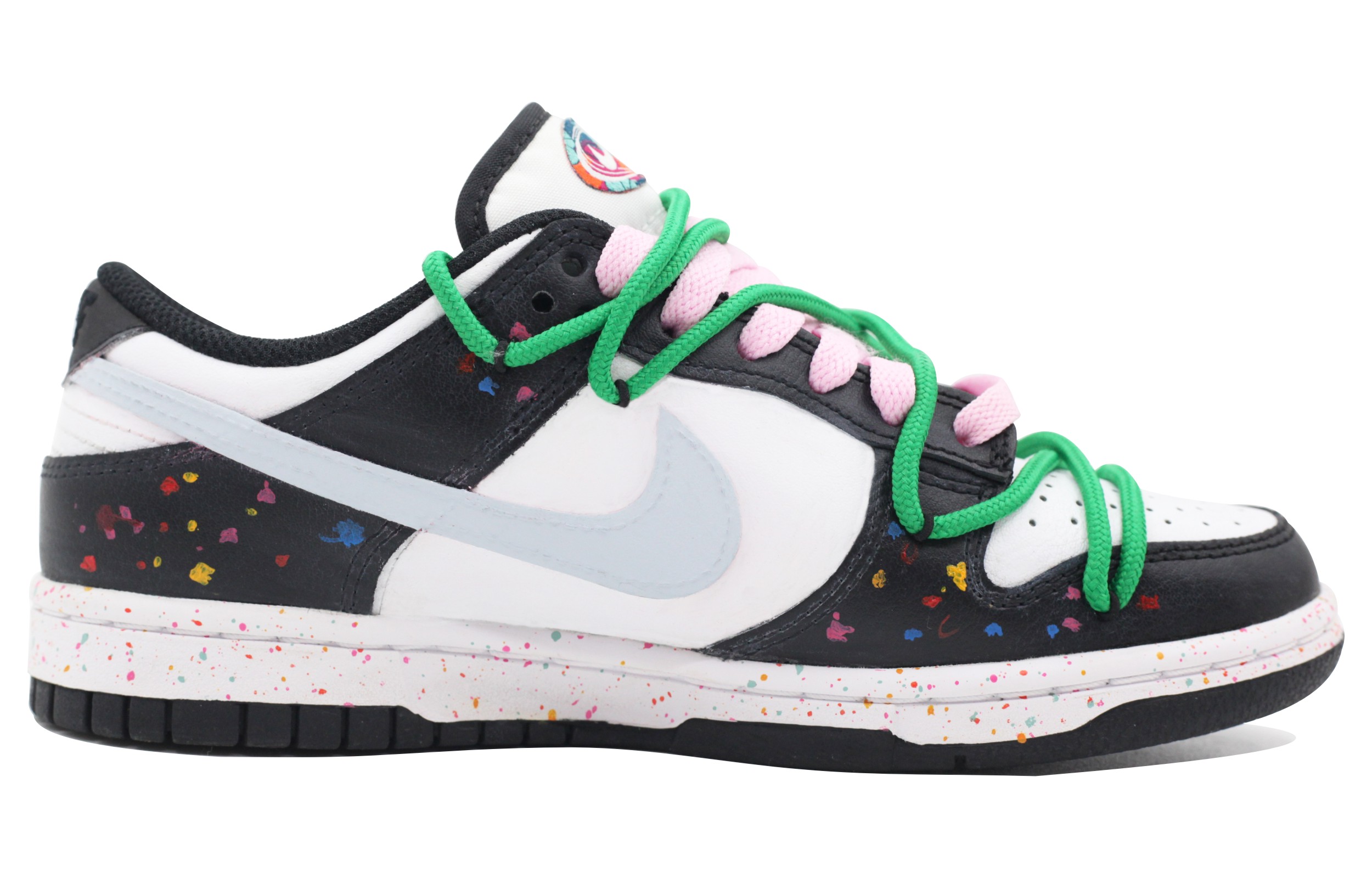 Order (W) Zapatillas Nike Dunk Low 'Graffiti Swoosh Multicolor' FD4623-131(Team39-AMY112涂鸦)
