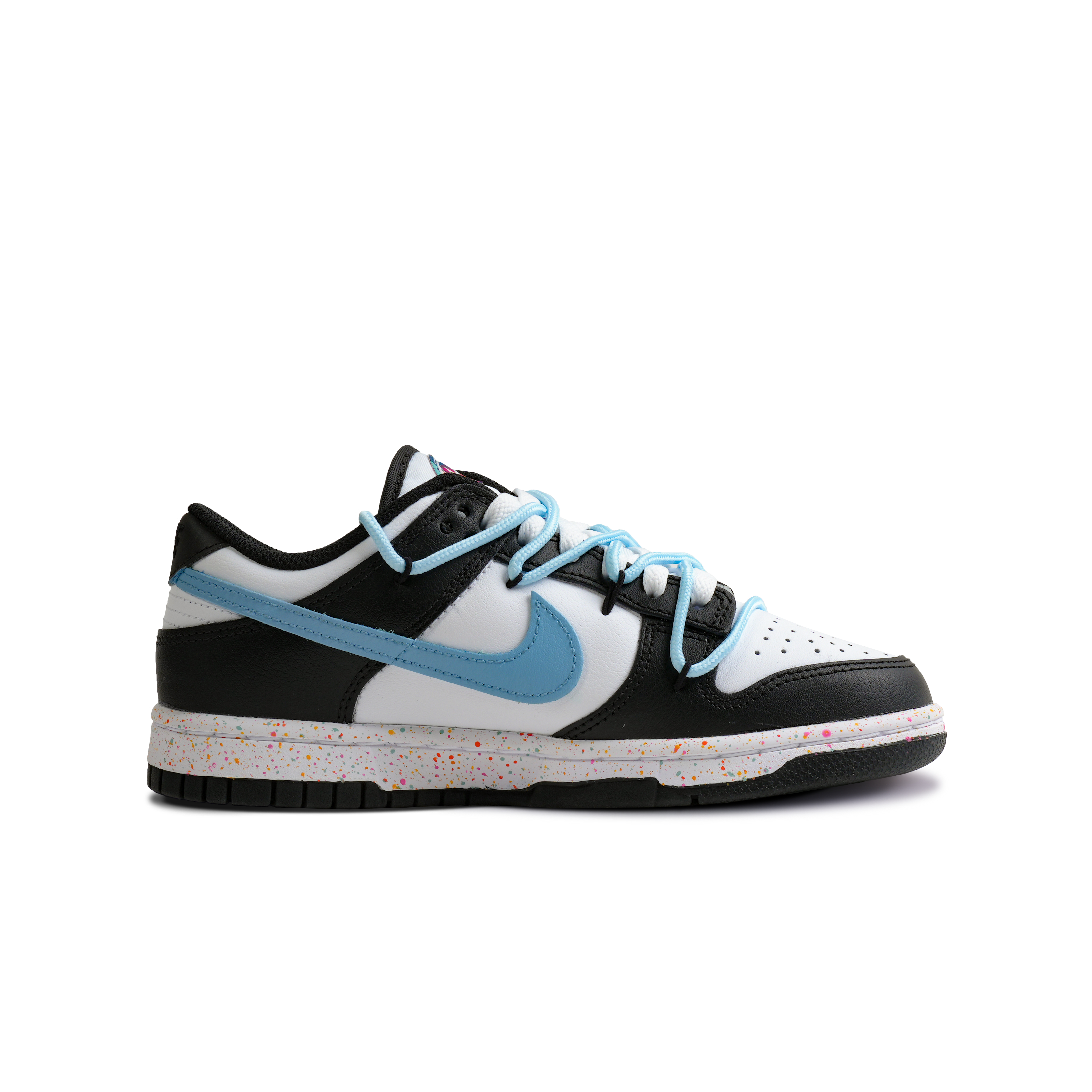 Order (W) [Kasut Custom] Nike Dunk Low 'Multi-Color Swoosh Sea Salt' FD4623-131(Team3-三勾海盐蓝)