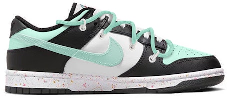 【定制球鞋】Nike Dunk Low 多色Swoosh三勾 抹茶綠 解構 低筒 板鞋 女款 黑白綠 Order 【定制球鞋】Nike Dunk Low 多色Swoosh三勾 抹茶綠 解構 低筒 板鞋 女款 黑白綠