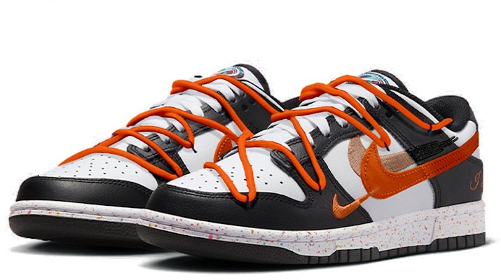 (W) ナイキ ダンク LOW マルチスウッシュ (Nike Dunk LOW Multi Swoosh) FD4623-131(TeamK-三钩黑橙) Lookbook (W) ナイキ ダンク LOW マルチスウッシュ (Nike Dunk LOW Multi Swoosh) FD4623-131(TeamK-三钩黑橙)