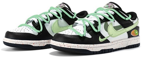 (W) 【定制鞋款】耐克Dunk Low “多色Swoosh解构” FD4623-131(Team48-奇异梦境) Lookbook (W) 【定制鞋款】耐克Dunk Low “多色Swoosh解构” FD4623-131(Team48-奇异梦境)